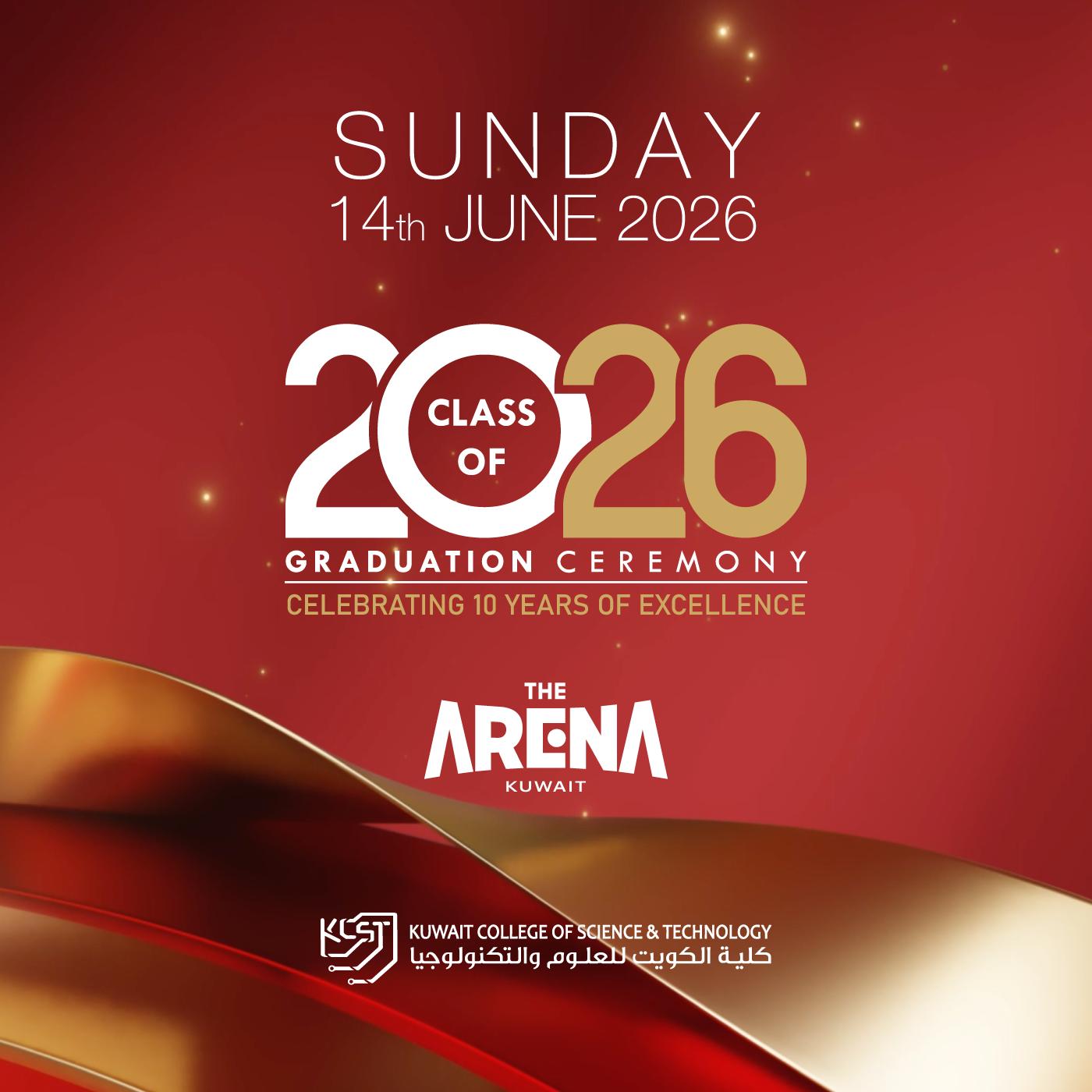 KCST graduation Ceremony tickets 2026 - General Admission Seats
